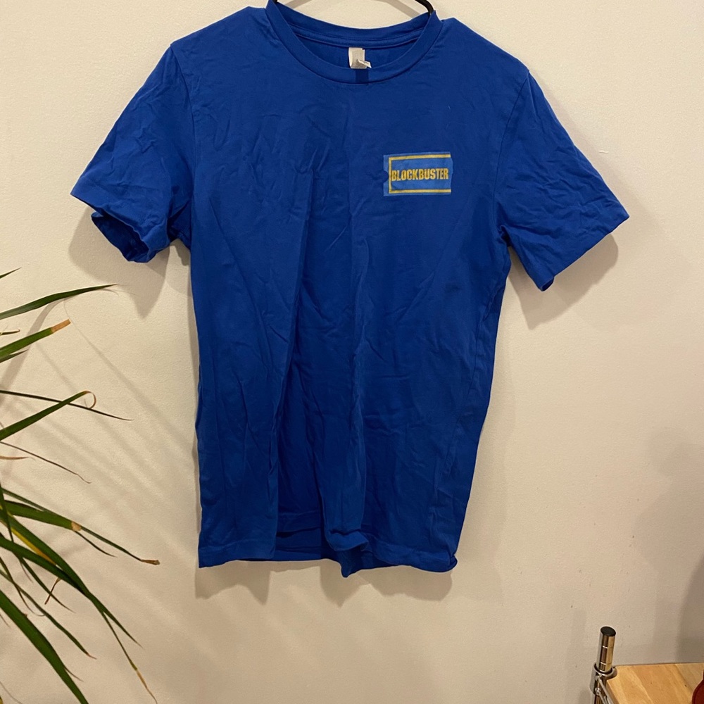 Blue Blockbuster Medium Tee Shirt